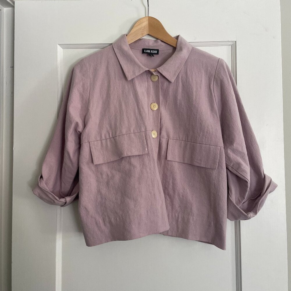 Ilana Kohn Mabel Crop Jacket - Lilac